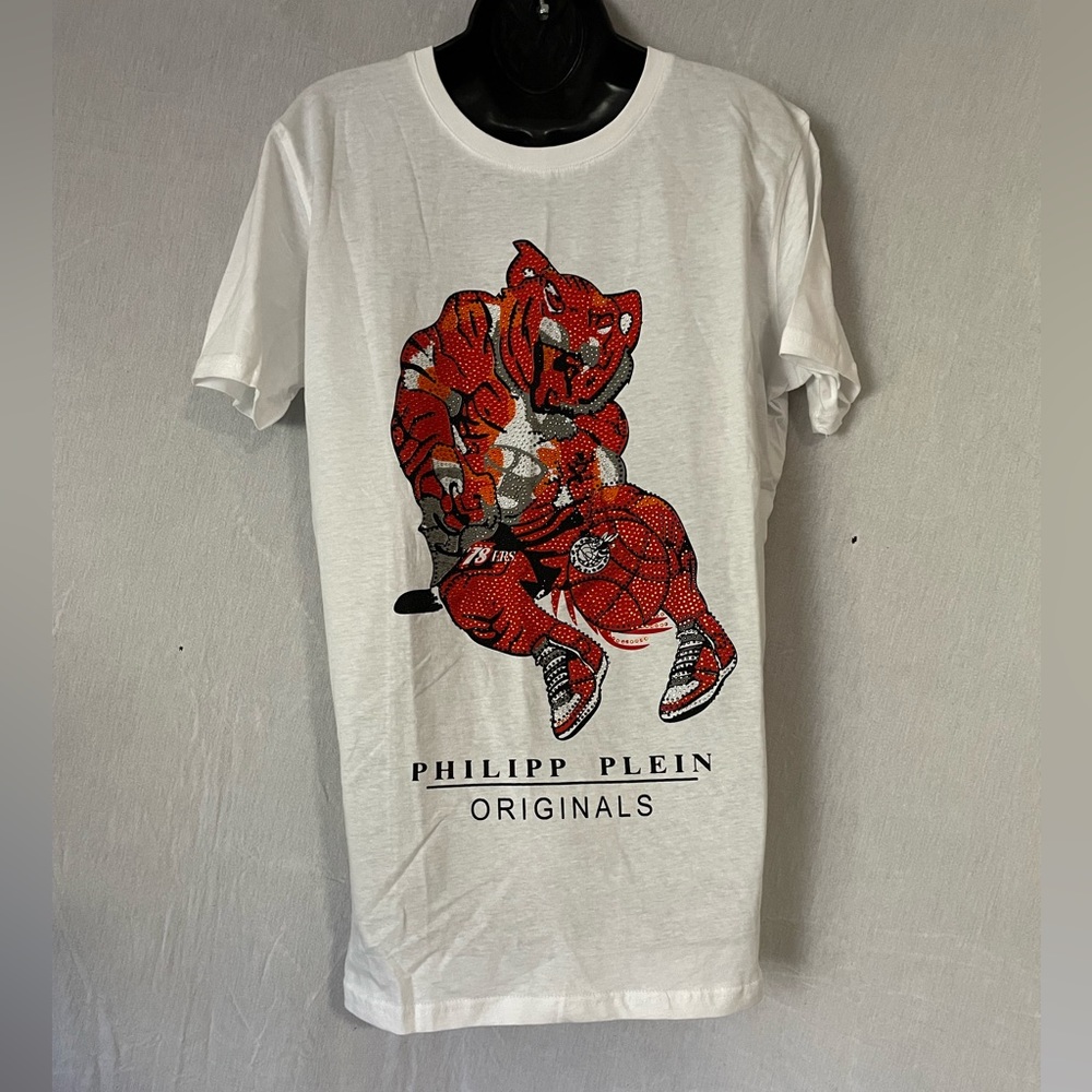 NWT Philipp Plein Sport round neck t-shirt in XXL